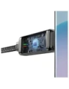 Wholesale USAMS USB-C / USB-C cable 100W 1.2m Zinc Alloy Fast Charging Data Cable Meteor Series - USA1200 - {ean13} - Hurt