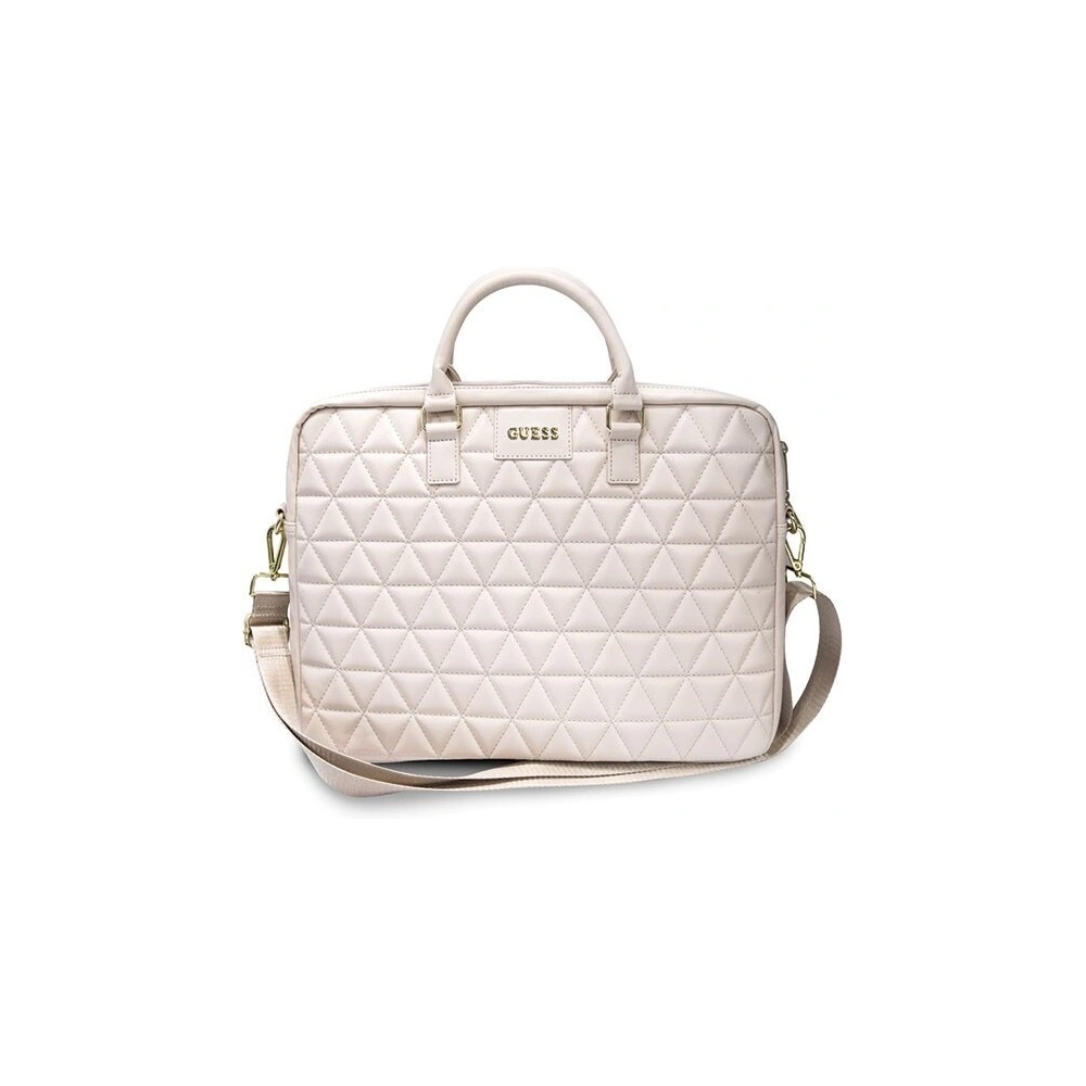 Hurtownia GSM - Guess Torba GUCB15QLPK 15" różowa/pink Quilted - GUE376PNK - {ean13} - Hurt