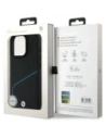 Hurtownia GSM - BMW BMHMP16X23RDCLK Apple iPhone 16 Pro Max kemény tok Sign Leather Textured And Line MagSafe fekete - BMW716 - {ean13} - Hurt