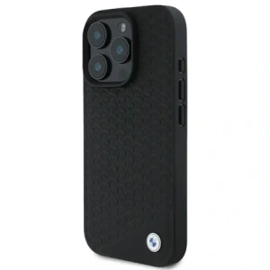 Hurtownia GSM - Etui BMW BMHMP16X23RDDK Apple iPhone 16 Pro Max hardcase Sign Leather Diamond Metal Logo MagSafe černý/black - BMW717 - {ean13} - Hurt