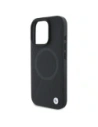 Hurtownia GSM - BMW BMHMP16X23RTPK Apple iPhone 16 Pro Max keménytok Sign Leather Fél Texturált És Kör MagSafe fekete - BMW718 - {ean13} - Hurt
