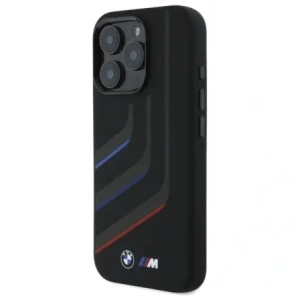 Hurtownia GSM - Etui BMW BMHMP16X23SLIK Apple iPhone 16 Pro Max hardcase Silicone Turning Lines MagSafe černá/black - BMW719 - {ean13} - Hurt