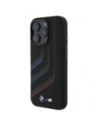 Hurtownia GSM - BMW BMHMP16X23SLIK Apple iPhone 16 Pro Max kemény tok szilikon Forgó vonalak MagSafe fekete - BMW719 - {ean13} - Hurt