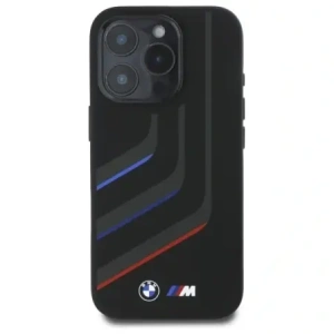 Hurtownia GSM - Etui BMW BMHMP16X23SLIK Apple iPhone 16 Pro Max hardcase Silicone Turning Lines MagSafe czarny/black - BMW719 - {ean13} - Hurt