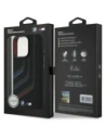 Hurtownia GSM - BMW BMHMP16X23SLIK Apple iPhone 16 Pro Max kemény tok szilikon Forgó vonalak MagSafe fekete - BMW719 - {ean13} - Hurt