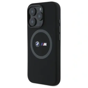 Hurtownia GSM - Etui BMW BMHMP16X23SROK Apple iPhone 16 Pro Max hardcase M Silicone Printed Ring MagSafe černý/black - BMW720 - {ean13} - Hurt