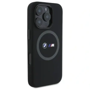 Hurtownia GSM - BMW BMHMP16X23SROK Apple iPhone 16 Pro Max Hartschale M Silikon Bedruckter Ring MagSafe schwarz - BMW720 - {ean13} - Hurt