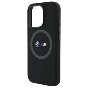 Hurtownia GSM - Etui BMW BMHMP16X23SROK Apple iPhone 16 Pro Max hardcase M Silicone Printed Ring MagSafe czarny/black - BMW720 - {ean13} - Hurt