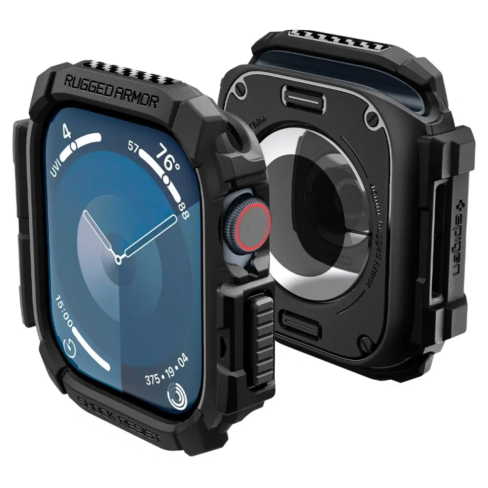 Hurtownia GSM - Etui Spigen Rugged Armor Apple Watch 10 46mm Negru Mat - SPN16538 - {ean13} - Hurt