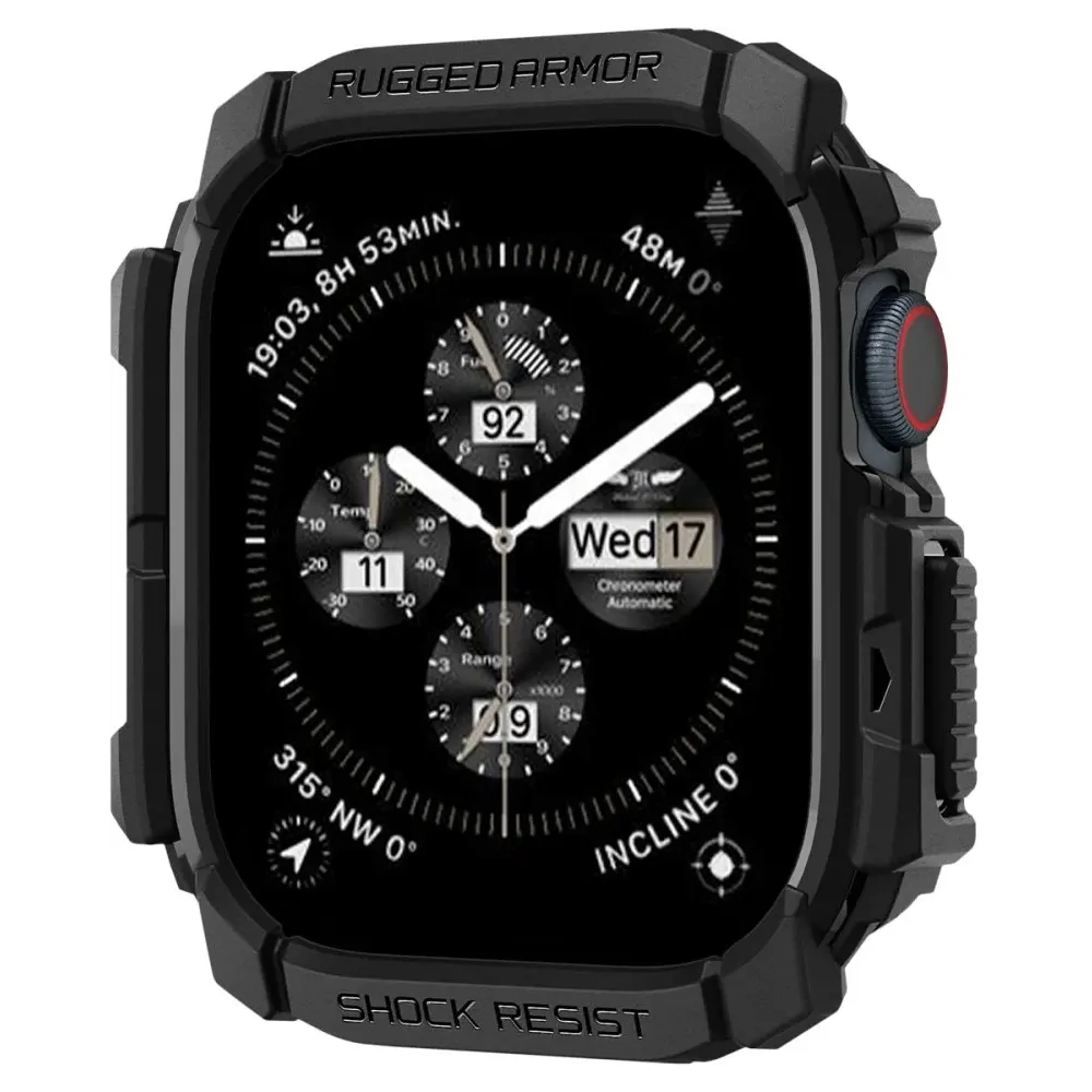 Hurtownia GSM - Etui Spigen Rugged Armor Apple Watch 10 46mm Negru Mat - SPN16538 - {ean13} - Hurt