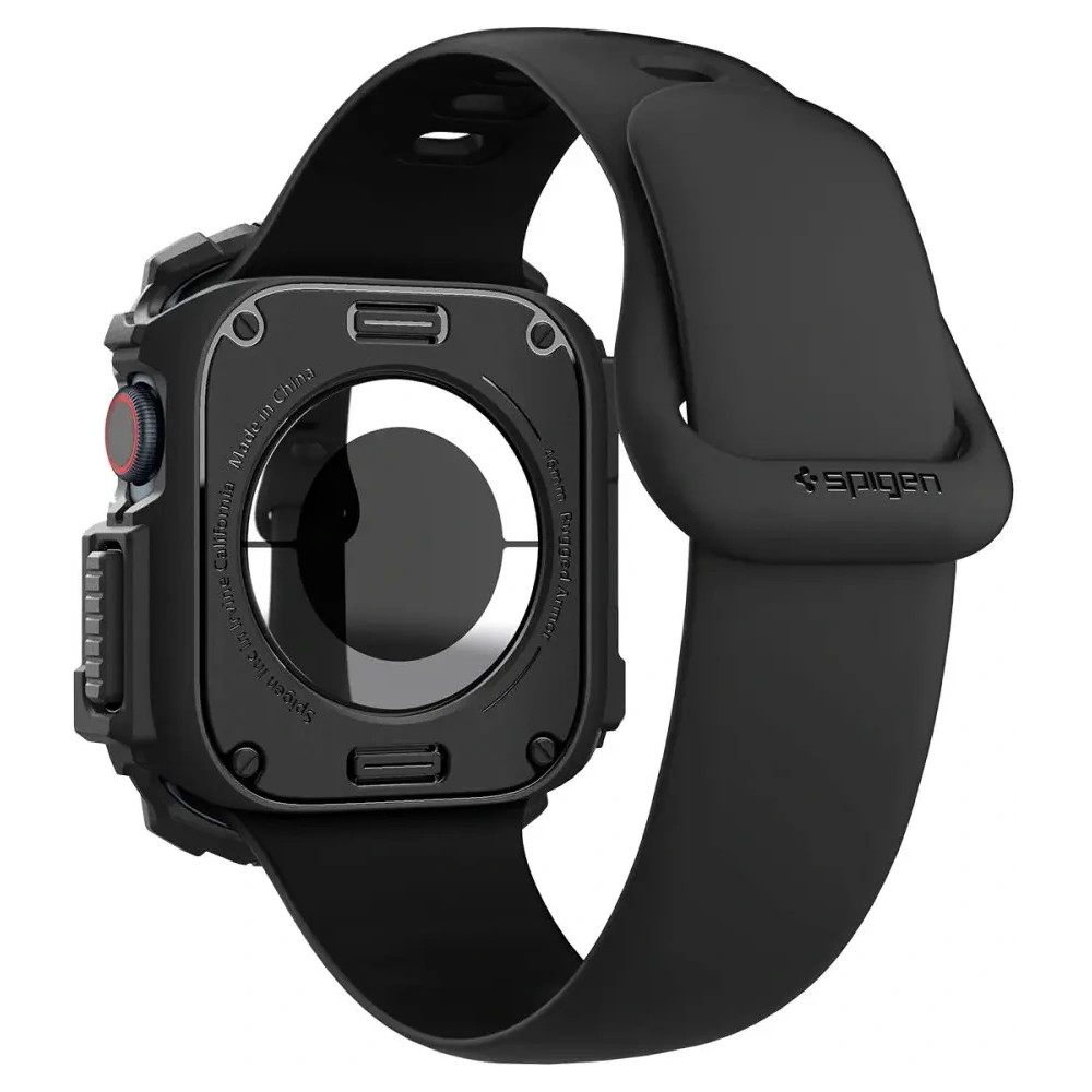 Wholesale Case Spigen Rugged Armor Apple Watch 10 46mm Matte Black - SPN16538 - {ean13} - Hurt