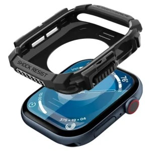 Hurtownia GSM - Etui Spigen Rugged Armor Apple Watch 10 46mm Matná Černá - SPN16538 - {ean13} - Hurt