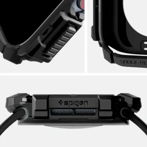 Hurtownia GSM - Etui Spigen Rugged Armor Apple Watch 10 46mm Matná Černá - SPN16538 - {ean13} - Hurt