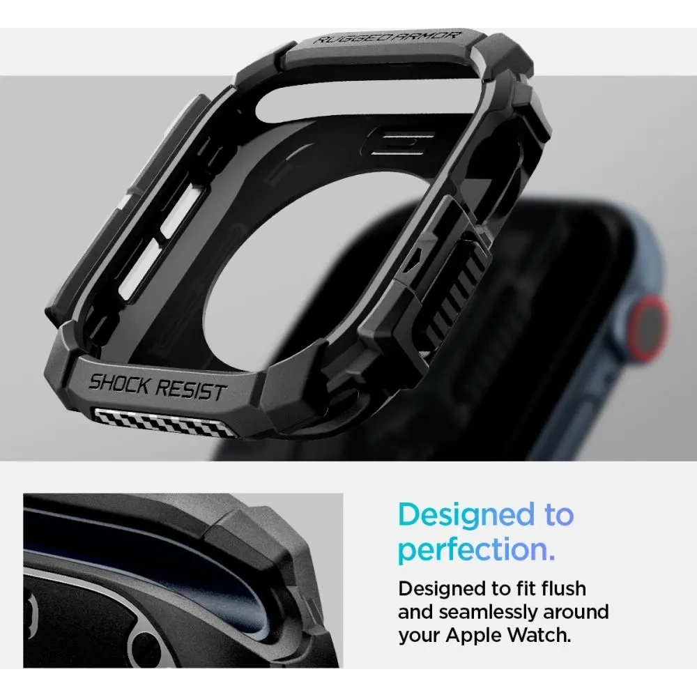Hurtownia GSM - Etui Spigen Rugged Armor Apple Watch 10 46mm Negru Mat - SPN16538 - {ean13} - Hurt
