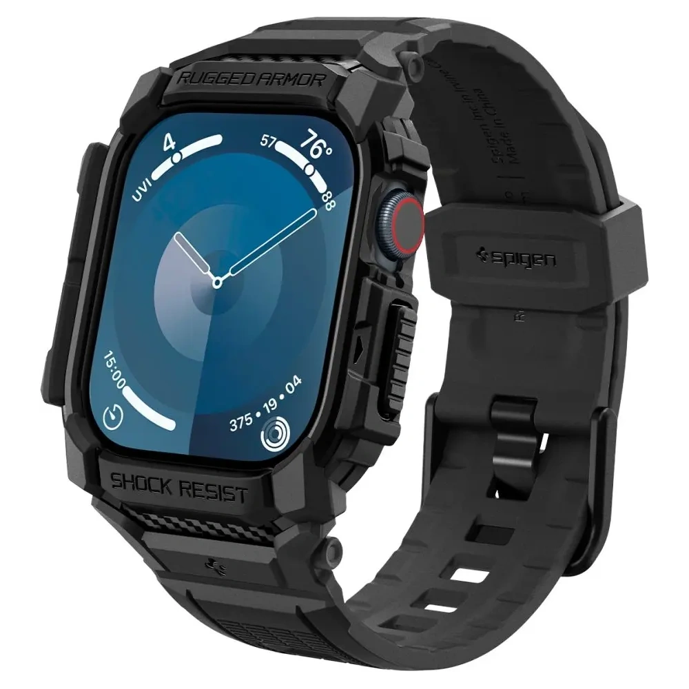 Hurtownia GSM - Etui Spigen Rugged Armor Pro Apple Watch 10 46mm Negru Mat - SPN16539 - {ean13} - Hurt