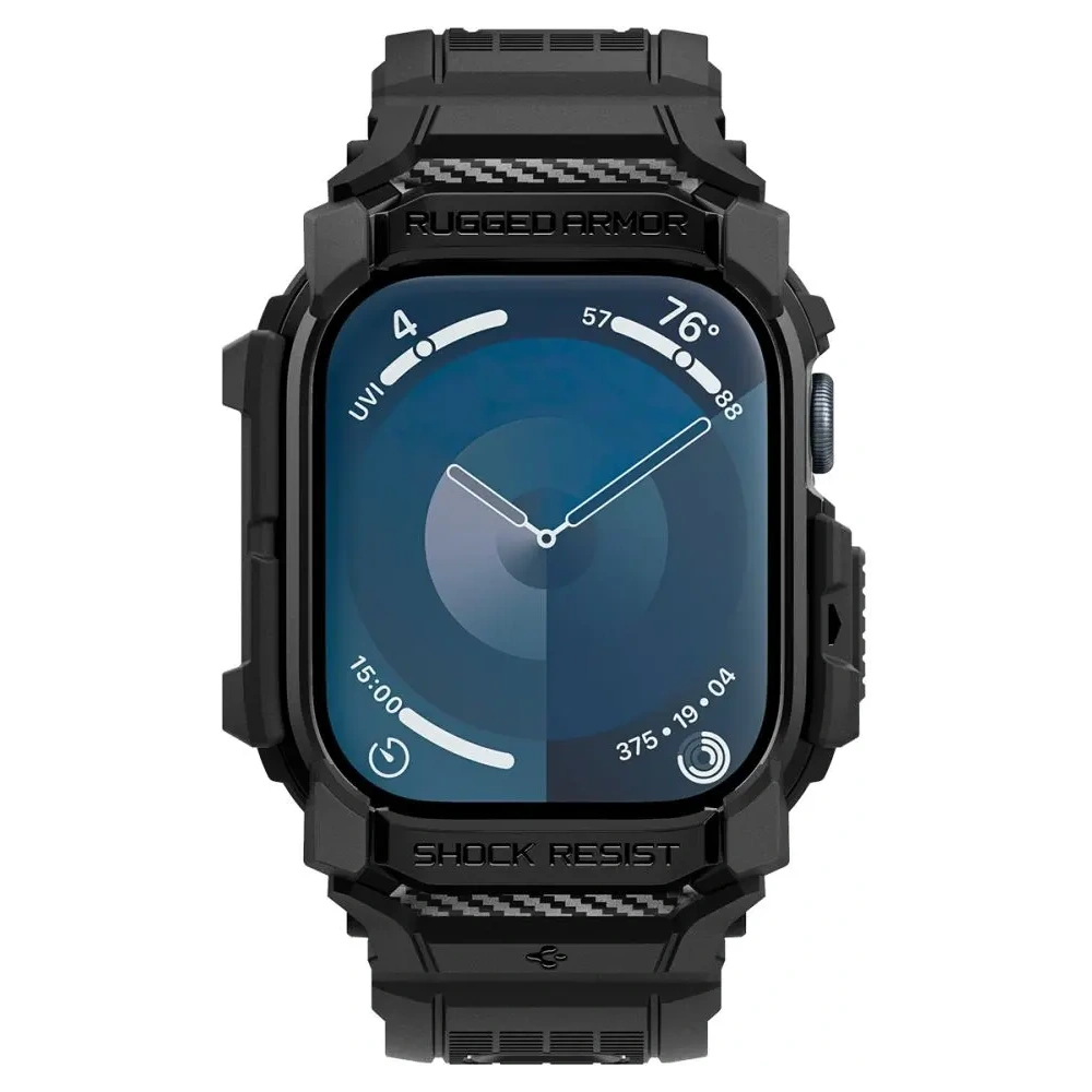 Hurtownia GSM - Etui Spigen Rugged Armor Pro Apple Watch 10 46mm Negru Mat - SPN16539 - {ean13} - Hurt