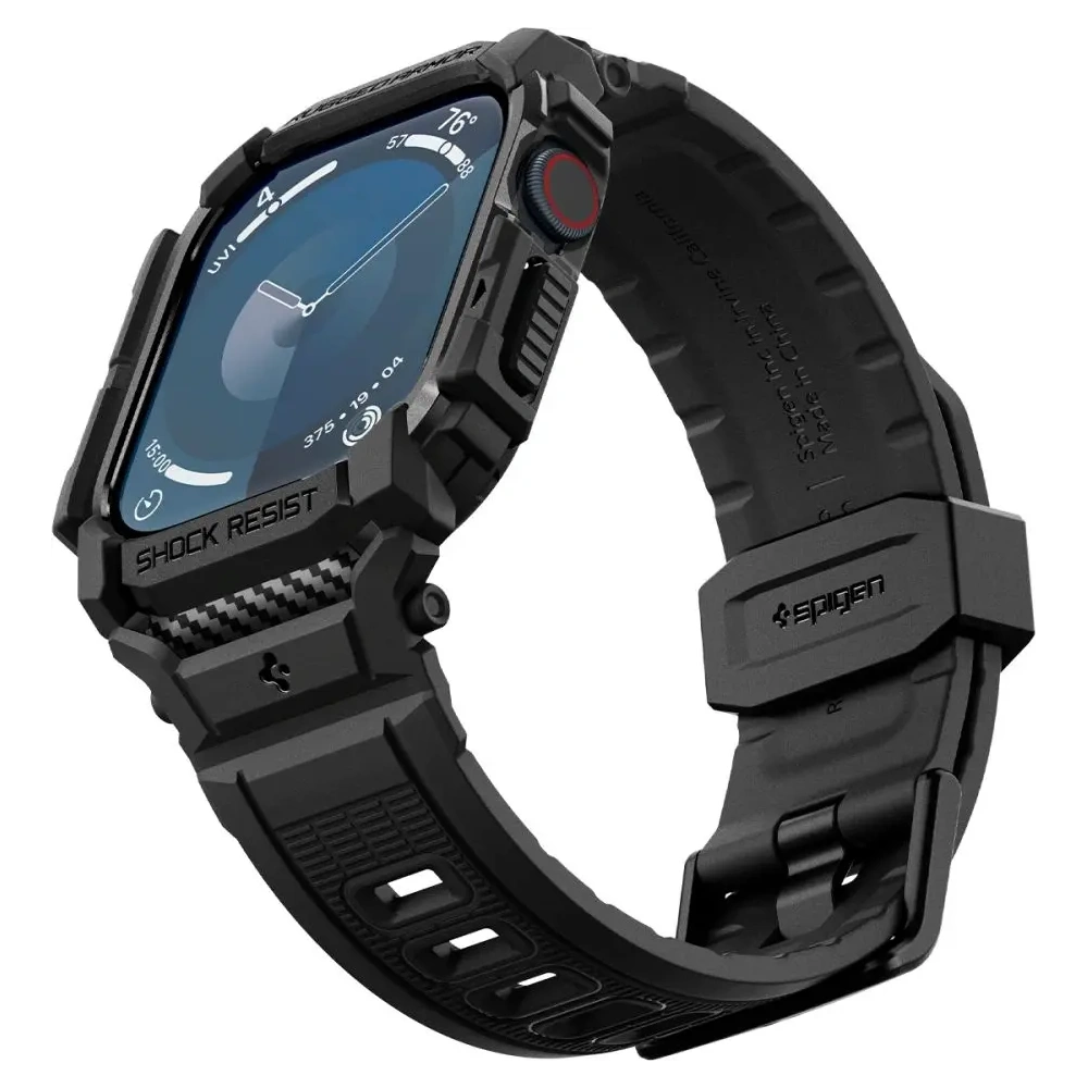 Hurtownia GSM - Etui Spigen Rugged Armor Pro Apple Watch 10 46mm Negru Mat - SPN16539 - {ean13} - Hurt