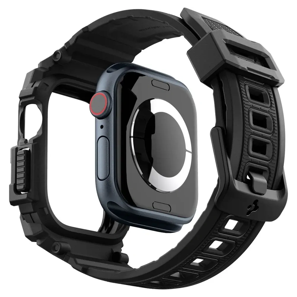 Hurtownia GSM - Etui Spigen Rugged Armor Pro Apple Watch 10 46mm Negru Mat - SPN16539 - {ean13} - Hurt
