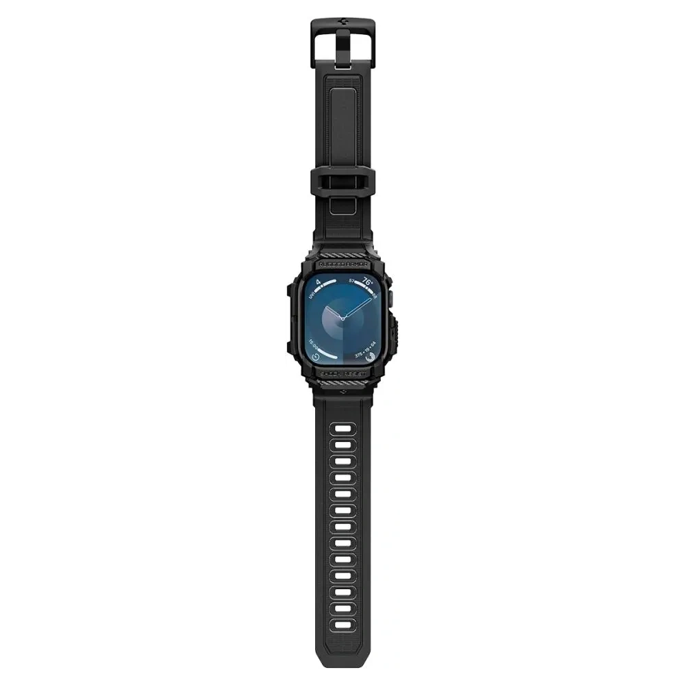 Hurtownia GSM - Etui Spigen Rugged Armor Pro Apple Watch 10 46mm Negru Mat - SPN16539 - {ean13} - Hurt