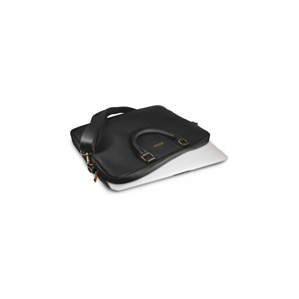 Hurtownia GSM - Guess Torba GUCB15TBK 15" czarna/black Saffiano - GUE378BLK - {ean13} - Hurt
