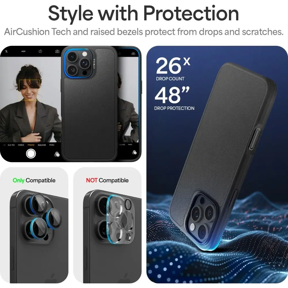 Hurtownia GSM - Etui Spigen Cyrill Kajuk Mag MagSafe Apple iPhone 16 Pro Fekete - SPN16542 - {ean13} - Hurt