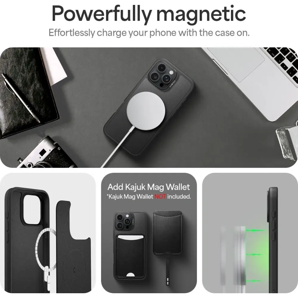 Hurtownia GSM - Etui Spigen Cyrill Kajuk Mag MagSafe Apple iPhone 16 Pro Fekete - SPN16542 - {ean13} - Hurt