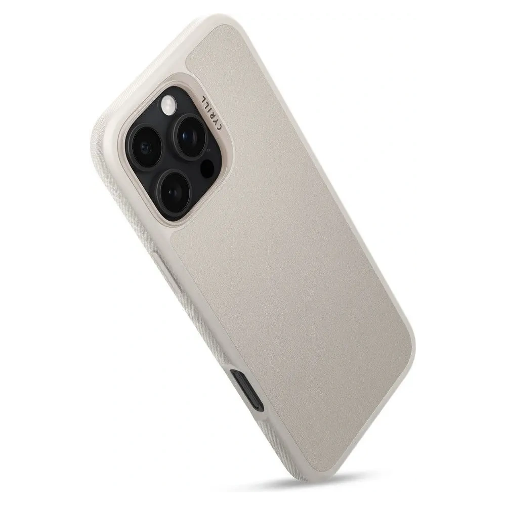 Hurtownia GSM - Etui Spigen Cyrill Kajuk Mag MagSafe Apple iPhone 16 Pro Cremă - SPN16543 - {ean13} - Hurt