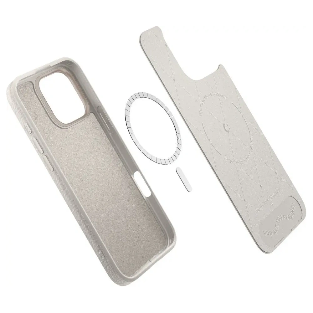 Hurtownia GSM - Etui Spigen Cyrill Kajuk Mag MagSafe Apple iPhone 16 Pro Cremă - SPN16543 - {ean13} - Hurt