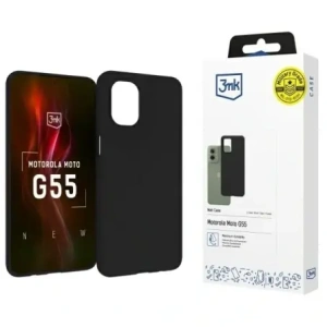 Wholesale 3MK Matt Case Motorola Moto G55 5G black - 3MK15759 - {ean13} - Hurt