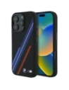 Hurtownia GSM - BMW BMHMP16X23SSPK Apple iPhone 16 Pro Max carcasă din silicon cu linii aleatorii MagSafe neagră - BMW721 - {ean13} - Hurt