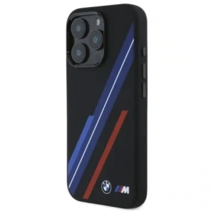 Hurtownia GSM - Etui BMW BMHMP16X23SSPK Apple iPhone 16 Pro Max hardcase silikonové náhodné linie MagSafe černý/black - BMW721 - {ean13} - Hurt