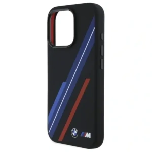 Hurtownia GSM - Etui BMW BMHMP16X23SSPK Apple iPhone 16 Pro Max hardcase Silicone Random Lines MagSafe czarny/black - BMW721 - {ean13} - Hurt