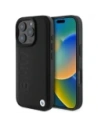BMW BMHMP16XSLLBK Apple iPhone 16 Pro Max Hartschale Leder Heißprägung MagSafe schwarz