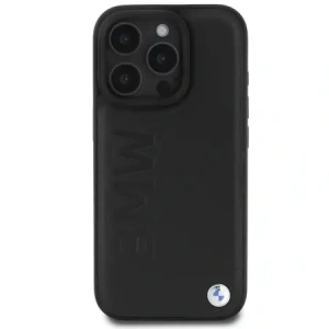 Hurtownia GSM - BMW BMHMP16XSLLBK Apple iPhone 16 Pro Max Hartschale Leder Heißprägung MagSafe schwarz - BMW722 - {ean13} - Hurt