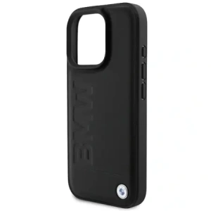 Hurtownia GSM - Etui BMW BMHMP16XSLLBK Apple iPhone 16 Pro Max hardcase Leather Hot Stamp MagSafe czarny/black - BMW722 - {ean13} - Hurt