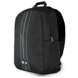 Hurtownia GSM - Plecak BMW BMBP15COMPVSKL 16" Nylon Blue Stripe czarny/black - BMW723 - {ean13} - Hurt