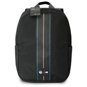 Hurtownia GSM - Plecak BMW BMBP15COMPVSKL 16" Nylon Blue Stripe czarny/black - BMW723 - {ean13} - Hurt