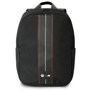 Hurtownia GSM - Plecak BMW BMBP15COMPVSKR 16" Nylon Red Stripe černý/black - BMW724 - {ean13} - Hurt