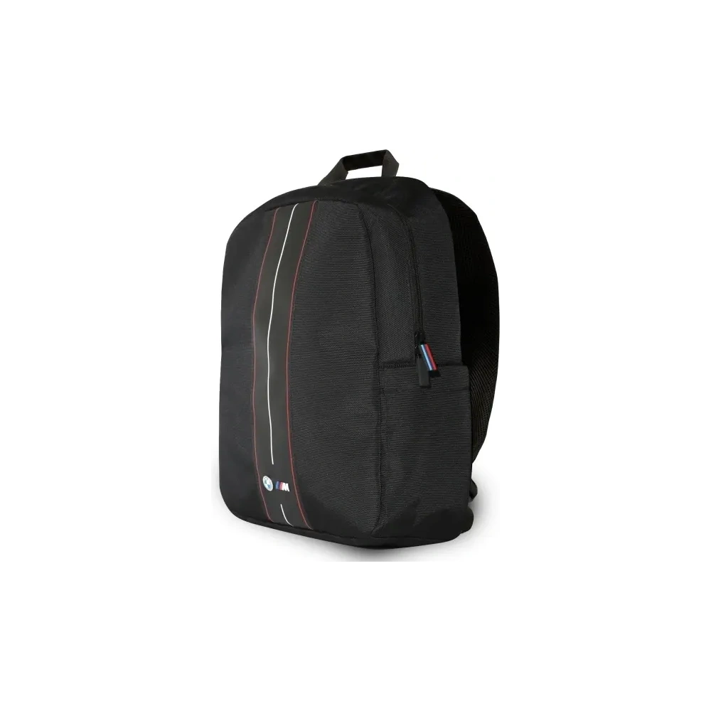Hurtownia GSM - Plecak BMW BMBP15COMPVSKR 16" Nylon Red Stripe czarny/black - BMW724 - {ean13} - Hurt