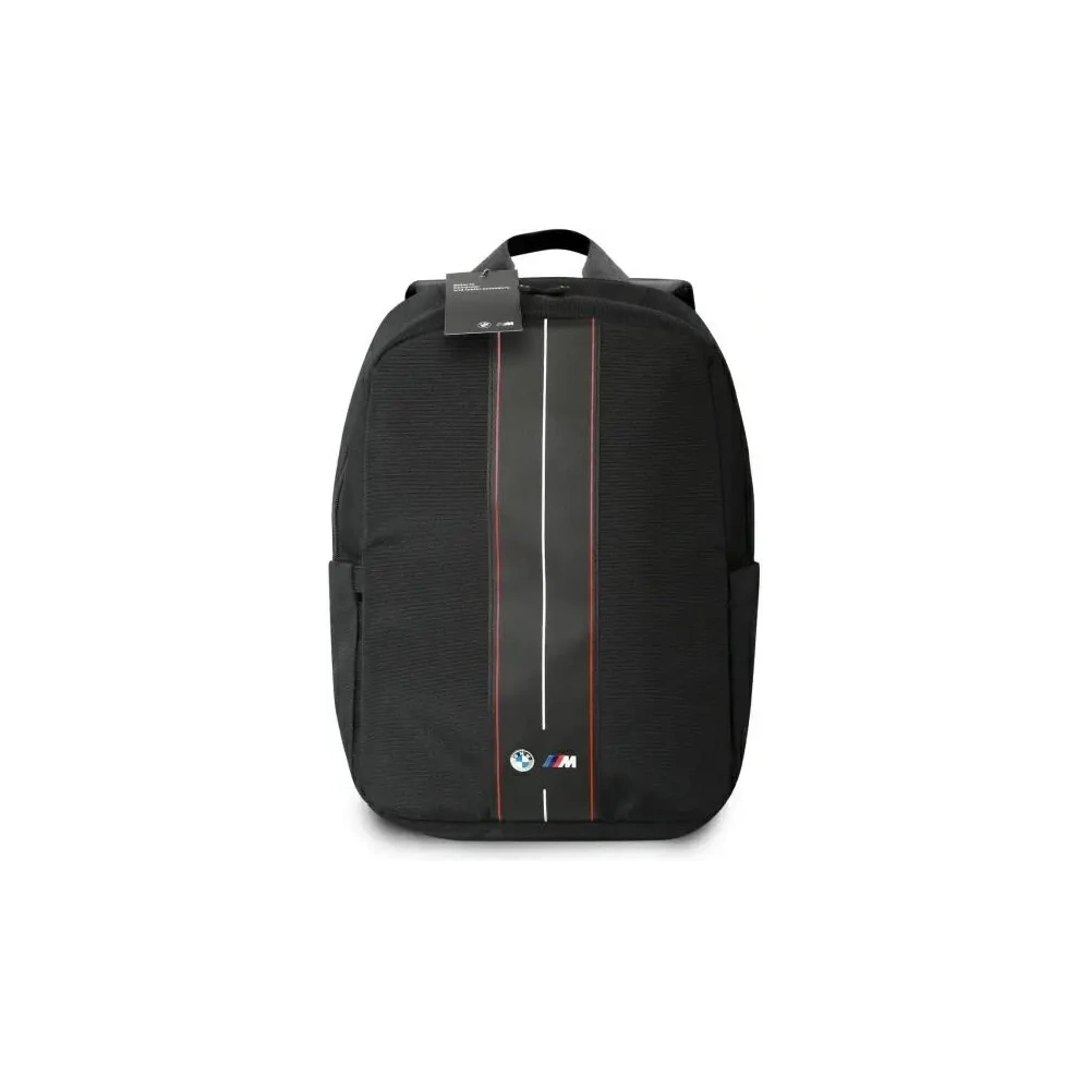 Hurtownia GSM - Plecak BMW BMBP15COMPVSKR 16" Nylon Red Stripe czarny/black - BMW724 - {ean13} - Hurt