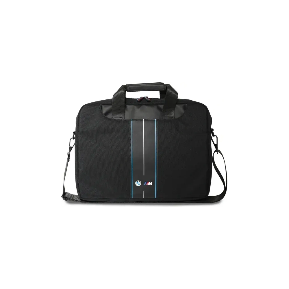 Hurtownia GSM - Torba BMW BMCB15COMPVSKL 16" Nylon Blue Stripe černá/black - BMW725 - {ean13} - Hurt