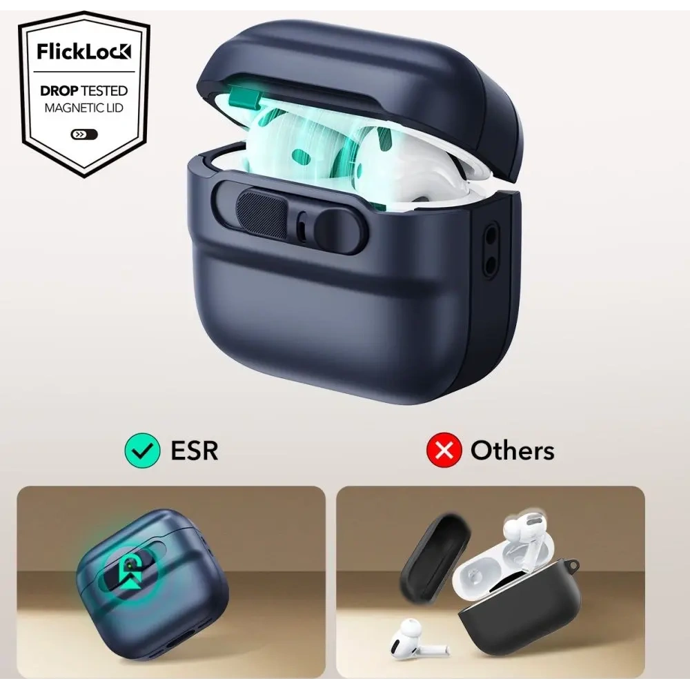 Hurtownia GSM - Etui ESR Pulse Halolock MagSafe Apple AirPods 4 Blue - ESR866 - {ean13} - Hurt