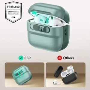 Hurtownia GSM - Etui ESR Pulse Halolock MagSafe Apple AirPods 4 Zelená - ESR867 - {ean13} - Hurt