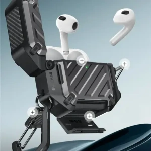 Hurtownia GSM - Etui Supcase Unicorn Beetle Pro Apple AirPods 4 Černé - SPC475 - {ean13} - Hurt