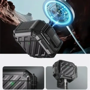 Hurtownia GSM - Etui Supcase Unicorn Beetle Pro Apple AirPods 4 Černé - SPC475 - {ean13} - Hurt