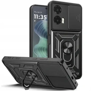 Hurtownia GSM - Etui Tech-Protect Camshield Pro Motorola Moto G35 5G Černé - THP3461 - {ean13} - Hurt