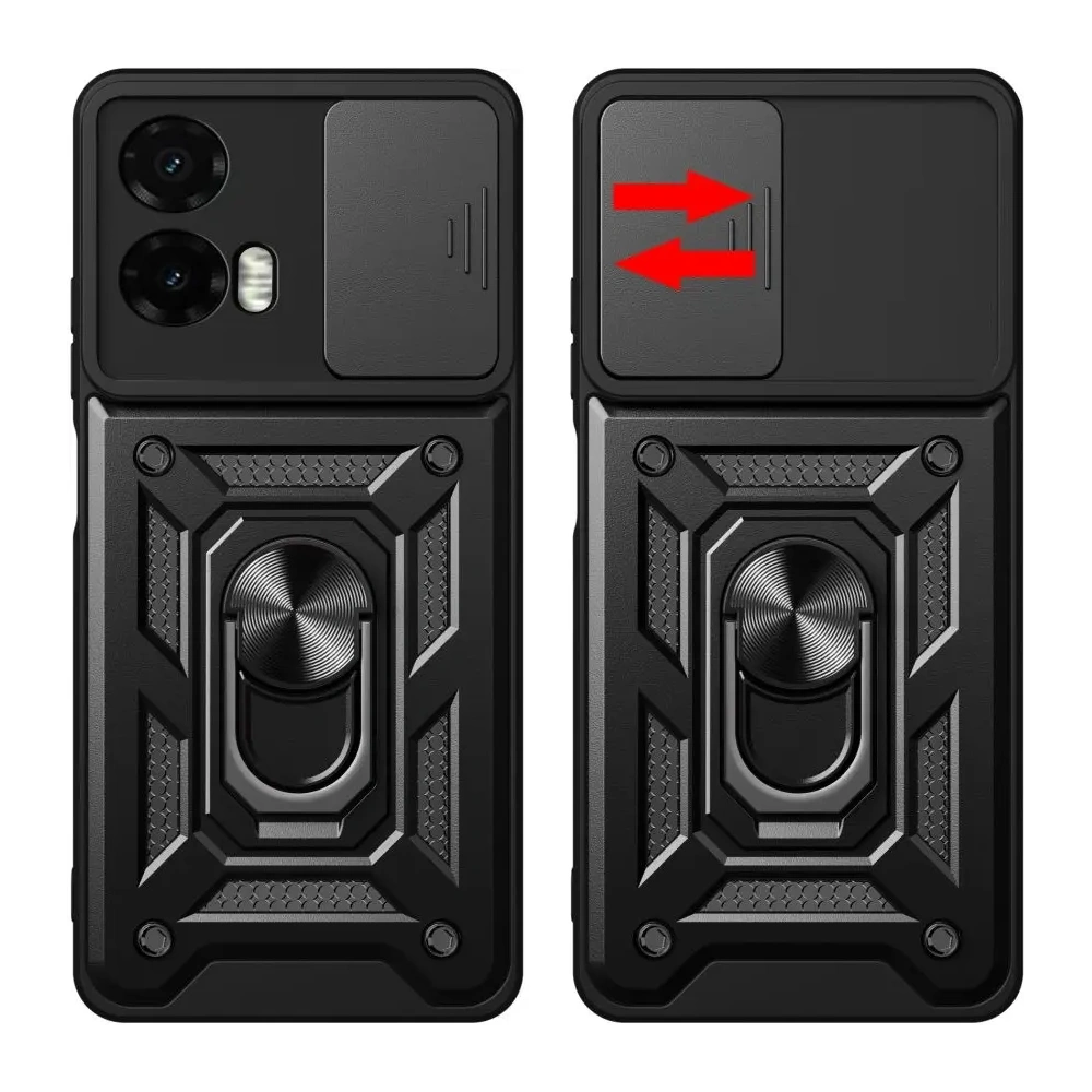 Hurtownia GSM - Tech-Protect Camshield Pro Motorola Moto G35 5G Fekete - THP3461 - {ean13} - Hurt