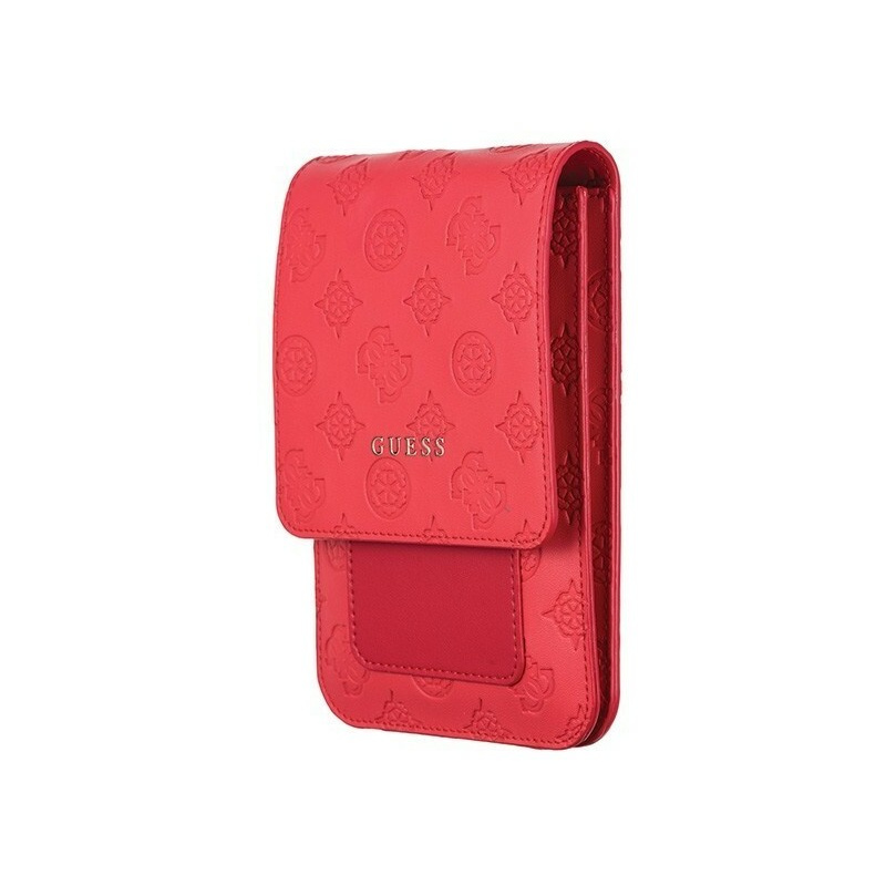 Guess Distributor - 3700740466407 - GUE383RED - Guess GUWBPELRE red 4G Peony Wallet Bag - B2B homescreen