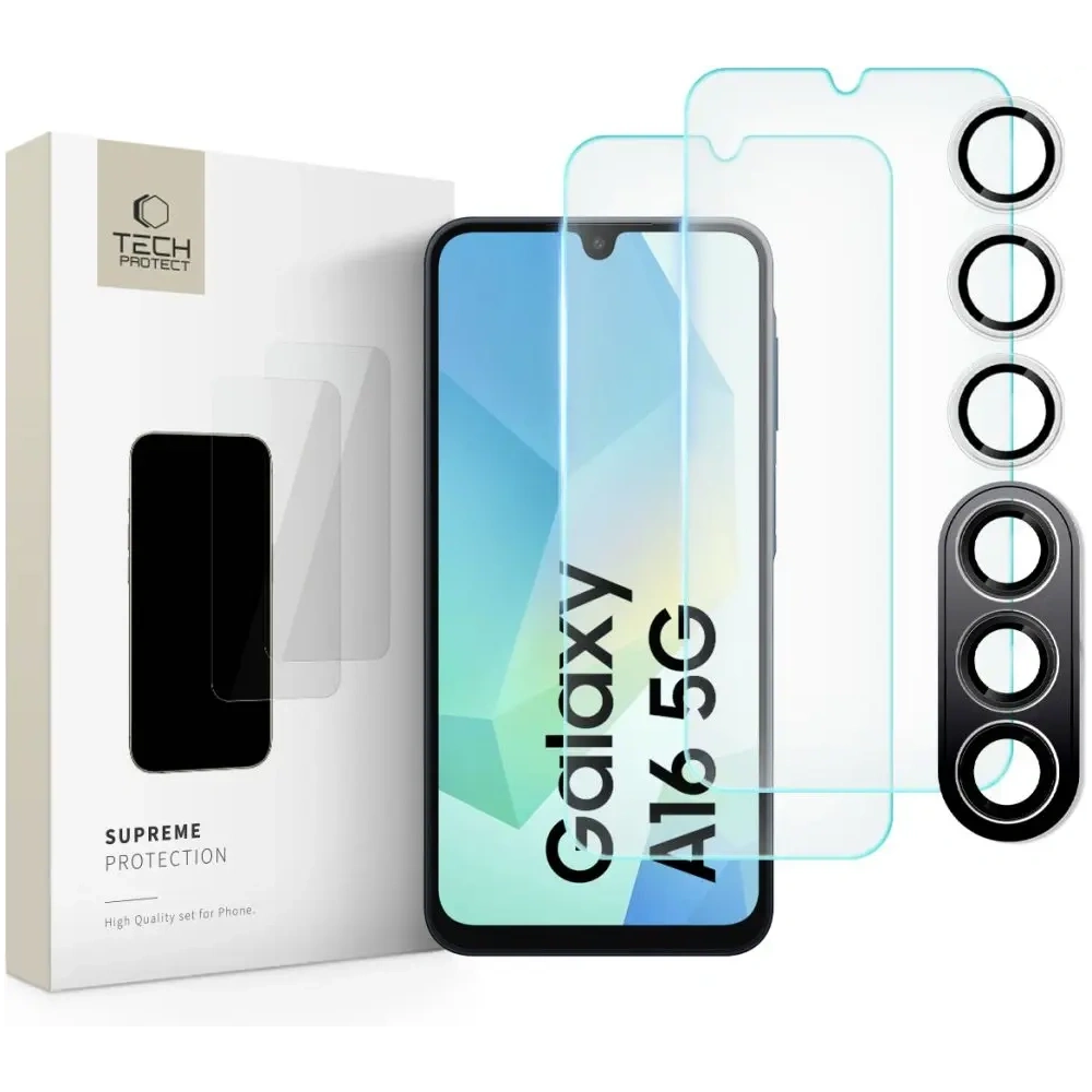 Wholesale Tech-Protect Supreme Set Samsung Galaxy A16 4G / 5G Clear - THP3463 - {ean13} - Hurt