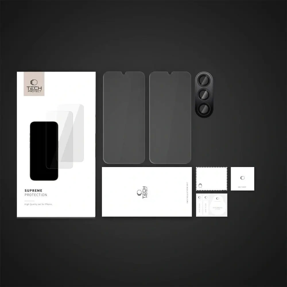 Wholesale Tech-Protect Supreme Set Samsung Galaxy A16 4G / 5G Clear - THP3463 - {ean13} - Hurt